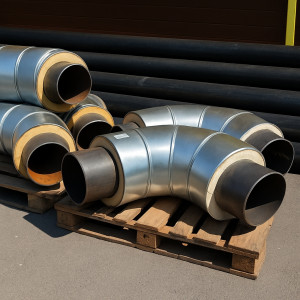 Отводы в ППУ изоляции