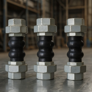 Муфтовые/резьбовые резиновые компенсаторы